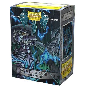 DS - Standard Art Sleeves: King Athromark III Portrait [Matte] (100 Sleeves)