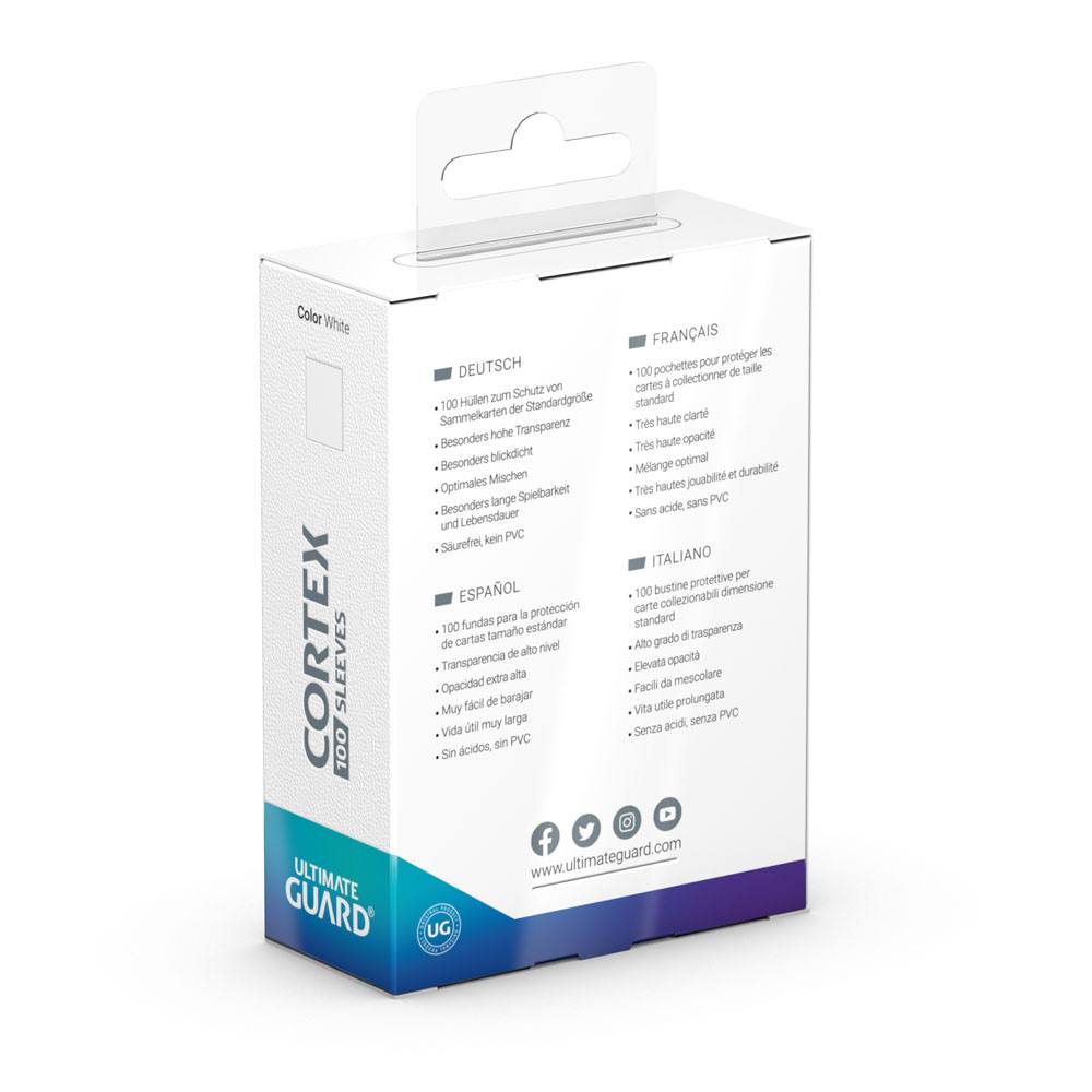 Cortex Sleeves Standard Size (100) - White view 4
