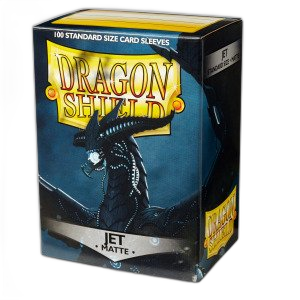 DS - Standard Sleeves: Jet [Matte] (100 Sleeves)
