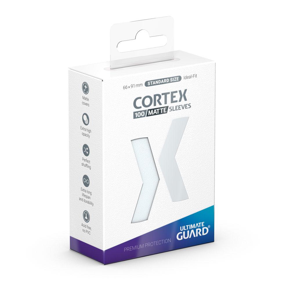 Cortex Sleeves Matte Standard Size (100) - Transparent view 2
