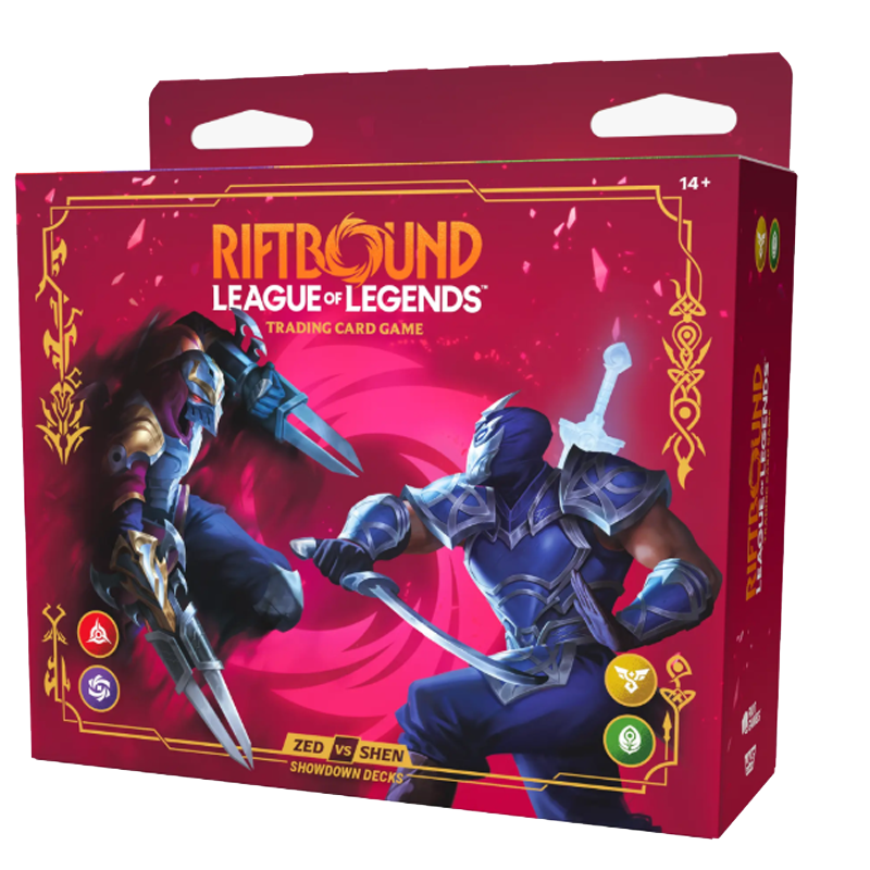 Riftbound: League of Legends TCG Vendetta Zed vs Shen Showdown Deck view 1