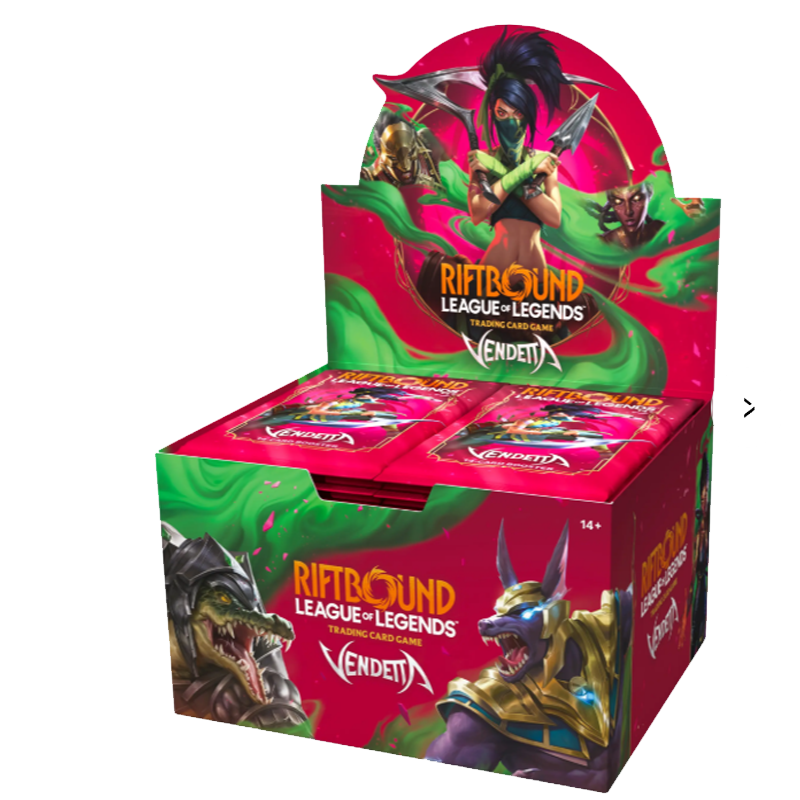 Riftbound: League of Legends TCG - Vendetta Booster Display (24 Boosters)