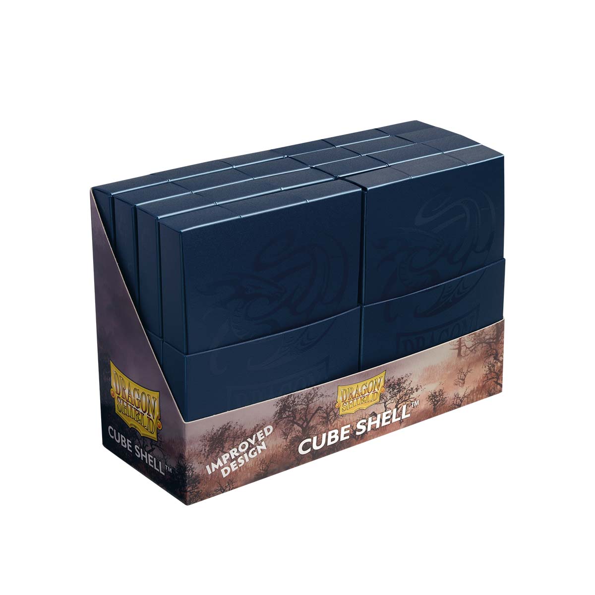 DS - Cube Shell Display (8 ct): Midnight Blue