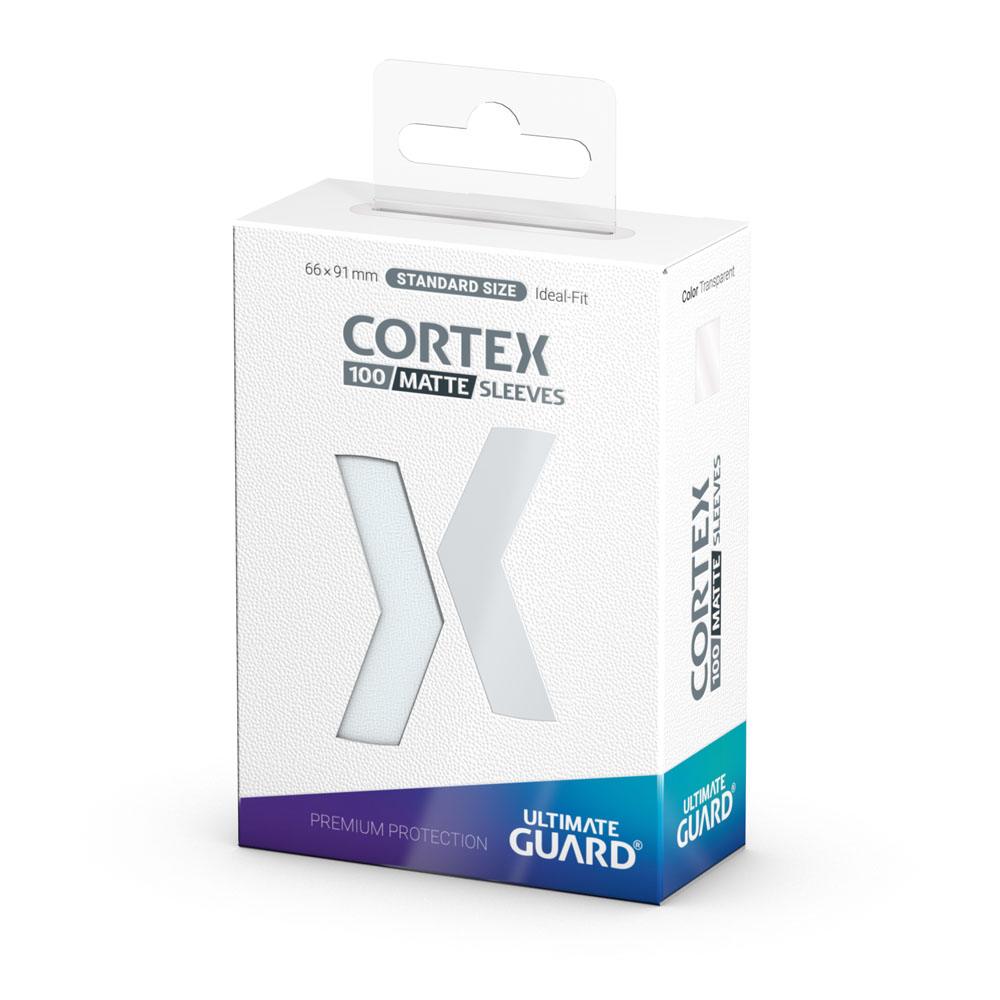 Cortex Sleeves Matte Standard Size (100) - Transparent