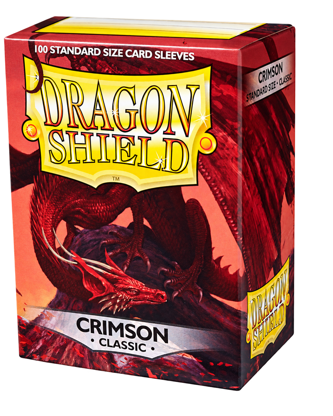 DS - Standard Sleeves: Crimson [Classic] (100 Sleeves)