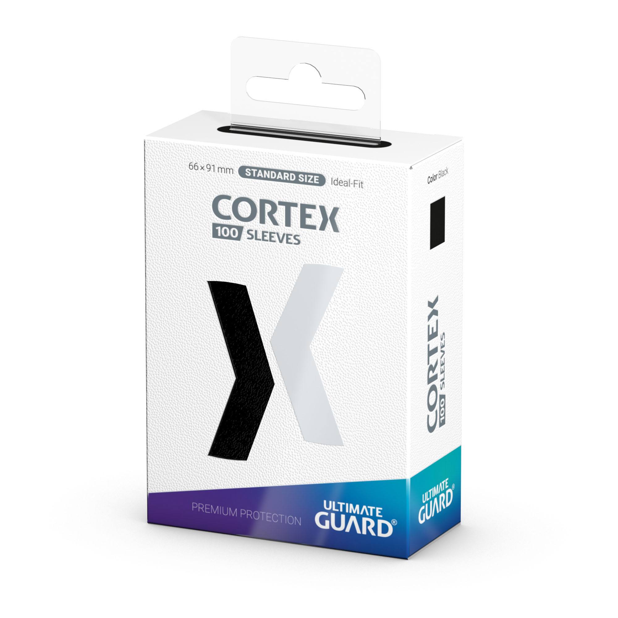 Cortex Sleeves Standard Size (100) - Black