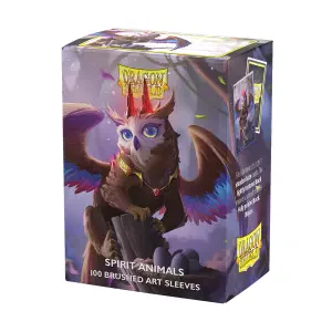 DS - Standard Brushed Art Sleeves: The Dragowlis [Matte] (100 Sleeves)