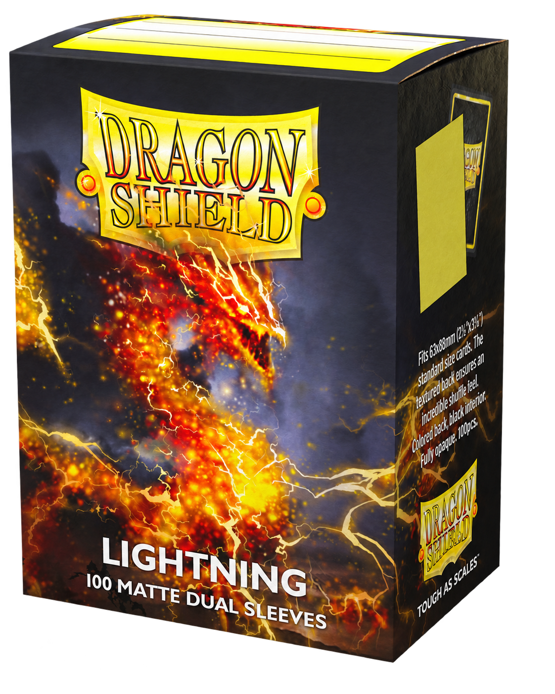 DS - Standard Dual Sleeves: Lightning [Matte] (100 Sleeves)